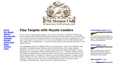 Desktop Screenshot of muzzleloader.co.za